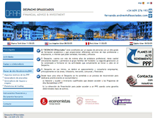 Tablet Screenshot of dfasociados.com